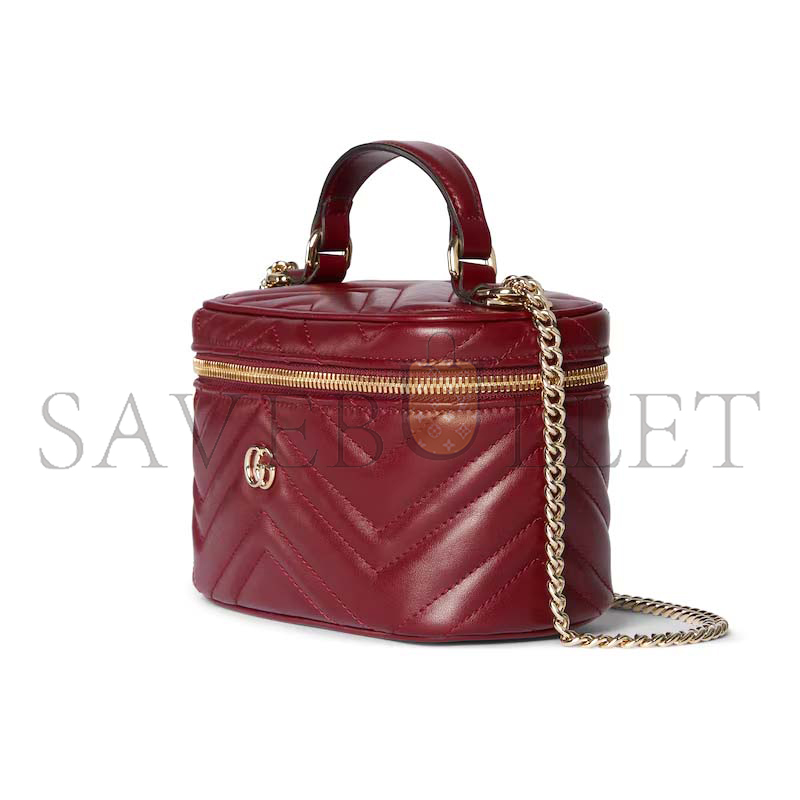 GUCCI GG MARMONT MINI VANITY BAG 837454 (19*11.5*9cm)